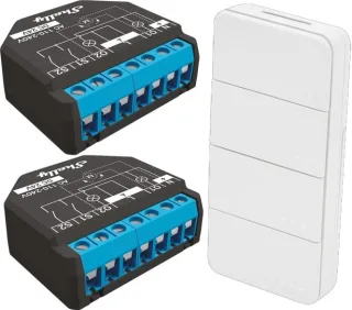 SHELLY Rollladen Automatisierung Starter Kit, 2er Set