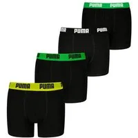 PUMA Boxershorts PUMA BOYS EVERYDAY BASIC BOXERS 4P ECOM (Spar-Pack, 4er-Pack)