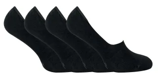 4 Paar Bambus Low Cut Liner Socken für Männer & Frauen mit Anti-Rutsch-Griff
