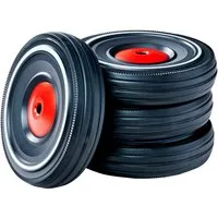 BIG Rutscherauto BIG Bobby Car Whisper Wheels, Passend für alle BIG Bobby Car Classic, Made in Germany