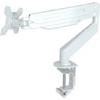 LMG Germany Monitor-Halterung Monitorhalterung bis 32 Zoll, 10 kg, 1 Arm, flexibel verstellbar, (bis 32 Zoll, ergonomisch, stufenlose Höhenverstellung, Integriertes Kabelmanagement)