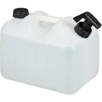 relaxdays Kanister Wasserkanister mit Hahn, 10 Liter