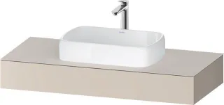 Duravit Qatego Konsole Taupe Matt 1200x550x170 mm - QA4802091910000 QA4802091910000