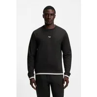 BOSS Sweatshirt Iconic kontrastfarbene Details, noramle Passform