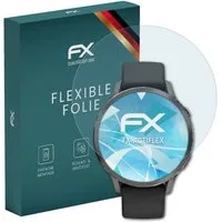 atFoliX Schutzfolie Displayschutzfolie für Garmin Venu 4 41 mm, (3 Folien), Ultraklar und flexibel