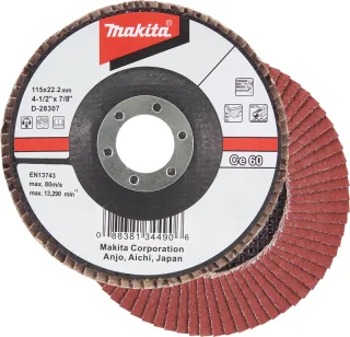 Makita Fächerschleifscheibe 180mm 60F - D-28547