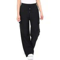 malito more than fashion Jogginghose malito Damen Jogginghose mit geradem Beinabschluss und Seitentaschen Freizeithose Sweathose Cargohose Loose Fit mit Seitentaschen 10992