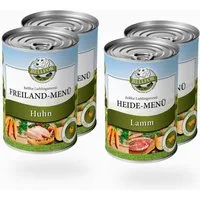Bellfor Bellfor Starter-Paket Hundefutter Nass mit Huhn und Lamm - Freiland-Me, für: Hunde