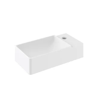 Cosmic Fancy Waschbecken Links ohne Überlauf 40x20x50 cm, Matt, 747020600 747020600