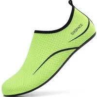 LuxusKollektion Wasserschuhe Herren Damen Aquaschuhe Strandschuhe 42 EU 487 Grün Wasserschuh