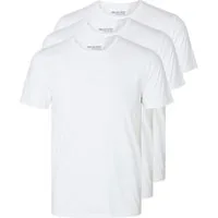 Selected T-Shirt SLHROLAND SS O-NECK TEE 3-PACK NOOS
