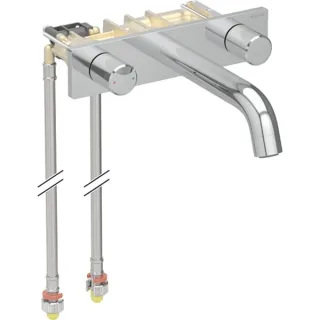 Geberit WT-Armatur Typ Circular Wandmont. Zweigriffmischer, für UP-Funktionsbox, 116460211 116460211