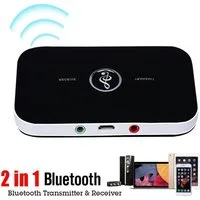 FELIXLEO Bluetooth Empfänger Sender 2in1 Kopfhörer AUX TV Bluetooth-Adapter Adapter