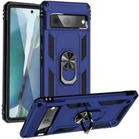CoolGadget Handyhülle Armor Shield Case für Google Pixel 7 6,3 Zoll, Outdoor Cover Magnet Ringhalterung Handy Hülle für Pixel 7
