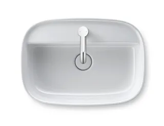 Duravit Zencha Aufsatzbecken Weiß Hochglanz, 550 mm - 2374550071 2374550071