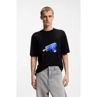 HUGO T-Shirt Noglasy mit Rundhals, regular fit