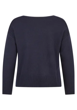 LeComte - Ethno Vibes marineblau - Gr. - 36
