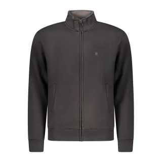 Coveri Moving Schwarzes Baumwoll-Sweatshirt für Herren