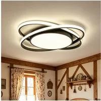 OYLCDI Deckenleuchten LED Deckenlampe Ø40cm,Dimmbar mit Fernbedienung für Wohnzimmer, LED fest integriert, 62W 3000-6500k, Modern Runde Wohnzimmer Schlafzimmer Arbeitszimmer Esszimmer Dekoration Lampen, Mit Speicherfunktion.Lichtfarbe- und Helligkeit