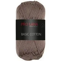 Pro Lana Pro Lana BASIC COTTON Baumwollgarn 50 g Häkelwolle, 125 m (Perfektes Baumwoll-Garn für leichte Pullover, Mützen und Accessoires), 50 g