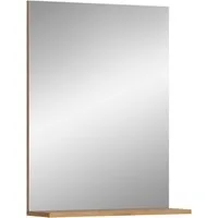 welltime Badspiegel SIENA, Breite 60cm, 1 Ablageboden, hochwertiges Spiegelglas (TOPSELLER), in verschiedenen Farben erhältlich, Badmöbel, Spiegel, Badezimmer