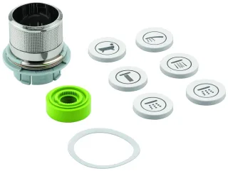 Grohe Druckknopfbetätigung 48361 für SmartControl Unterputz supersteel, 48361DC0 48361DC0