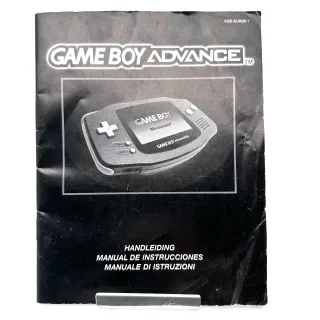 Nintendo Game Boy Advance Bedienungsanleitung