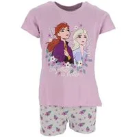 Disney Frozen Pyjama Schlafanzug Baumwolle Nachtwäsche Shortama für Kinder