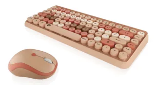 KeySonic KSKM-5200M-RF (DE) | 61011 | Maus-Tastatur-Set - Mini Tastatur