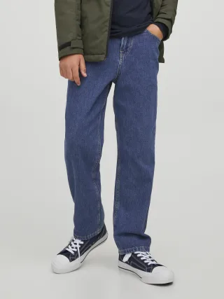 JACK&JONES - JJICHRIS JJORIGINAL AKM 723 NOOS JNR Blue Denim - Gr. - 128