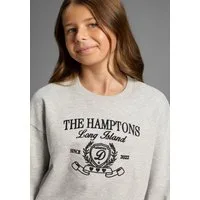 KIDSWORLD Sweatshirt Sweatshirt mit hochwertiger Stickerei Mit großer Stickerei