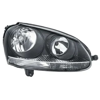 Hella Scheinwerfer schwarz rechts VW Golf Jetta 1EG247007-621