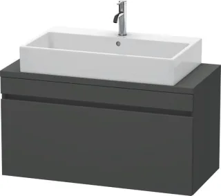 Duravit DuraStyle Konsolenwaschtischunterbau wandhängend Graphit Matt 1000x478x512 mm - DS530404949 DS530404949