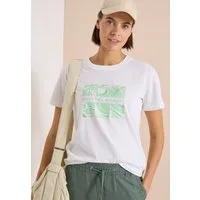 CECIL Print-Shirt aus reiner Baumwolle