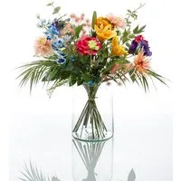 Kunstblumenstrauß Sommerblumen Sommerblumen, Emerald, Höhe 55 cm, Farbe: Mehrfarbig