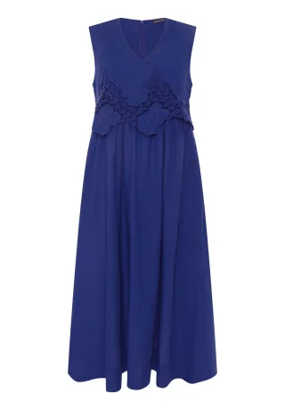 Betty Barclay - Midikleid electric blue - Gr. - 36