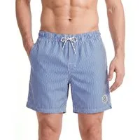 MaaMgic Shorts Herren mit Mesh-Futter kurze Hose schnelltrocknend Badehose lang (1-tlg)