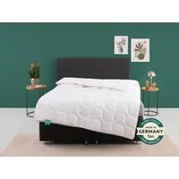 fan Baumwollbettdecke Kansas, Bettdecken für Sommer und Winter, Decke, Füllung: 100% Baumwolle, Bezug: 100% Baumwolle, Bettdecke 135x200 cm, 155x220 cm und weiteren Größen, Made in Germany