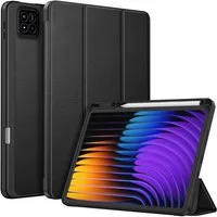 Fintie Tablet-Hülle für Xiaomi Pad 7/Pad 7 Pro 11.2 Zoll 2024-Soft TPU Rückseite Abdeckung, Schutzhülle mit Stifthalter und Auto Schlaf/Wach Funktion