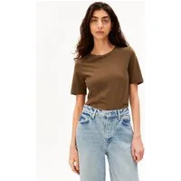Armedangels T-Shirt LUALAA T-Shirt aus Leinen-Mix Regular Fit