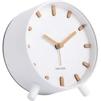 Karlsson Uhr Wecker im skandinavischen Stil GRACE, Ø 11 cm