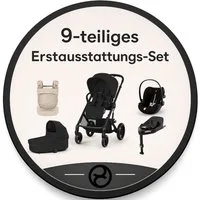 Cybex Kombi-Kinderwagen Balios Erstausstattungs-Set, (Travel-System ab Geburt, 9-tlg), mit Babywanne und Babyschale