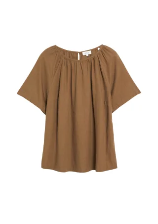 s.Oliver - Bluse braun - Gr. - 46