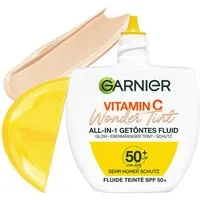 GARNIER Getönte Gesichtscreme Garnier Vitamin C Wonder Tint All-In-1 Getöntes Fluid