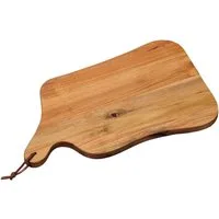 KESPER® Schneidebrett Schneid- und Servierbrett, Akazienholz, Maße: 42,5 x 25 x 1,5 cm, (1-St)