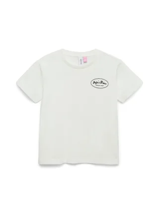 VERO MODA - VMZANDRA CATY SS TOP JRS GIRL Snow White - Gr. - 140