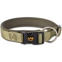 Rudelkönig Hunde-Halsband Bella Hundehalsband gepolstert, Robustes Hunde Halsband, Nylon, Verstellbares Halsband in verschiedenen Größen