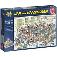 Jan van Haasteren Puzzle Jan van Haasteren - Können wir das schaffen? - 2000 Teile Puzzle, 2000 Puzzleteile