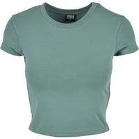 URBAN CLASSICS T-Shirt Urban Classics Damen Ladies Stretch Jersey Cropped Tee (1-tlg)