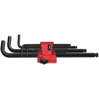 Wera 950/9 Hex-Plus 6 Winkelschlüsselsatz, metrisch, BlackLaser, 9-teilig - 05022086001